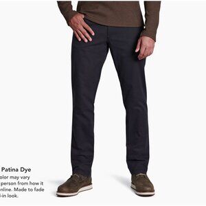 KUHL THE LAW JEANS PANT. MEN COLOR RAVEN SIZE 34X30